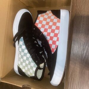 Checkered Vans
